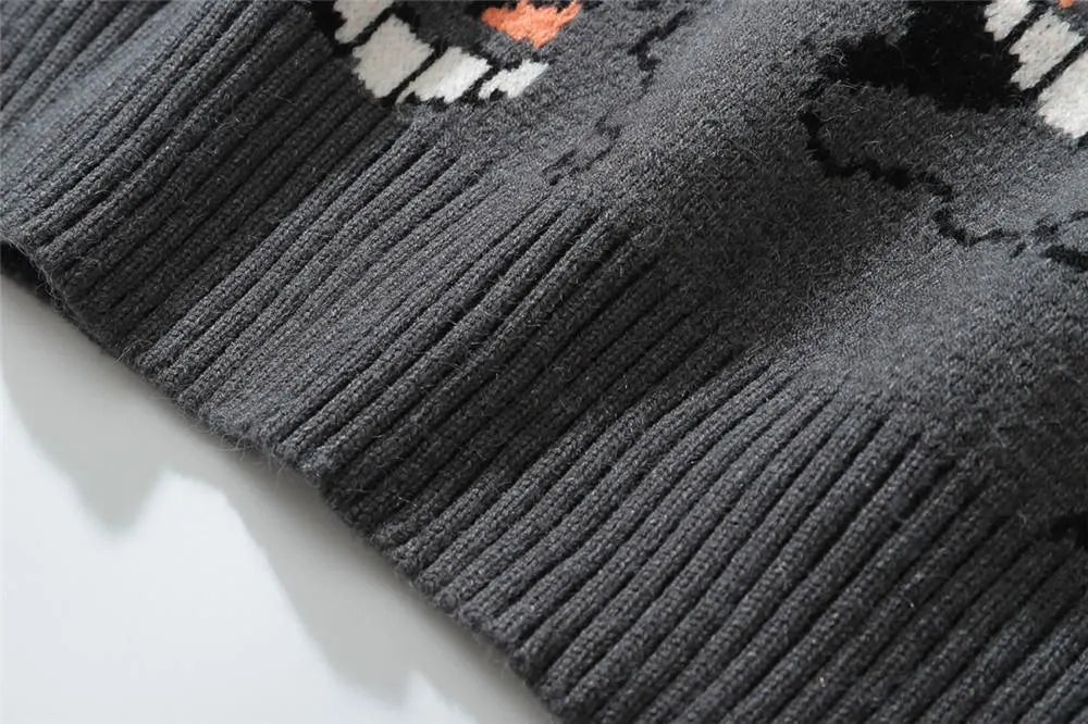 Gengar Cartoon Jacquard Sweater