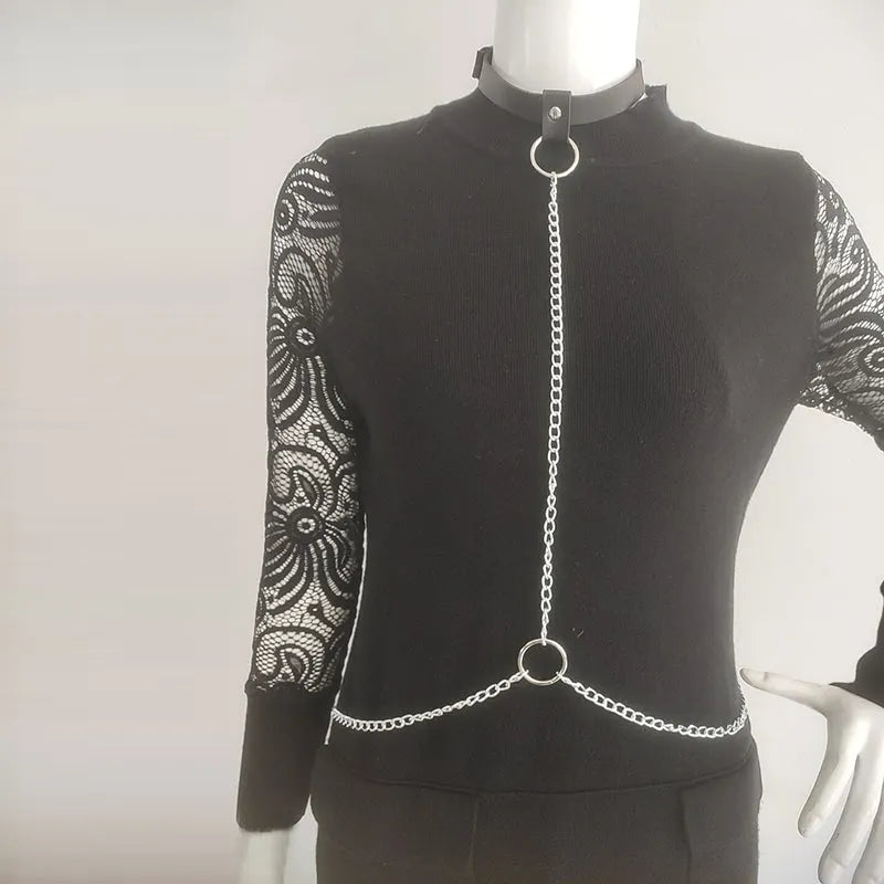 She Has Her Eyes Belt Harness with Neckloop