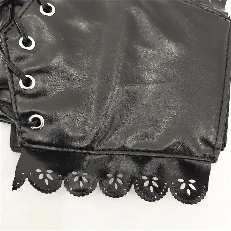 Black Lace Corset Belt