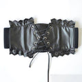 Black Lace Corset Belt