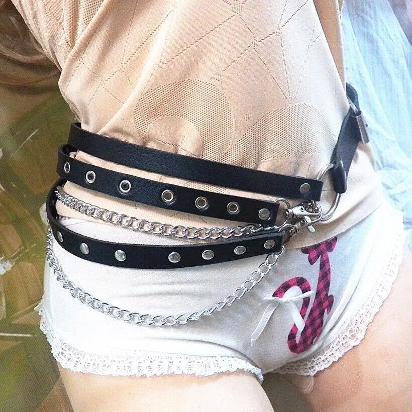 Faux Leather Belt