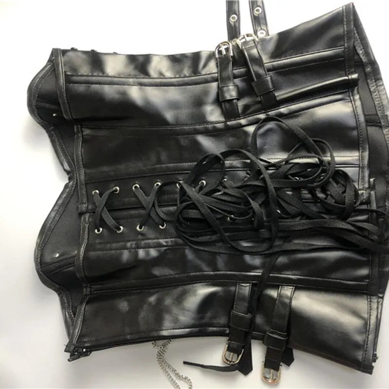 Chain Cross Corset