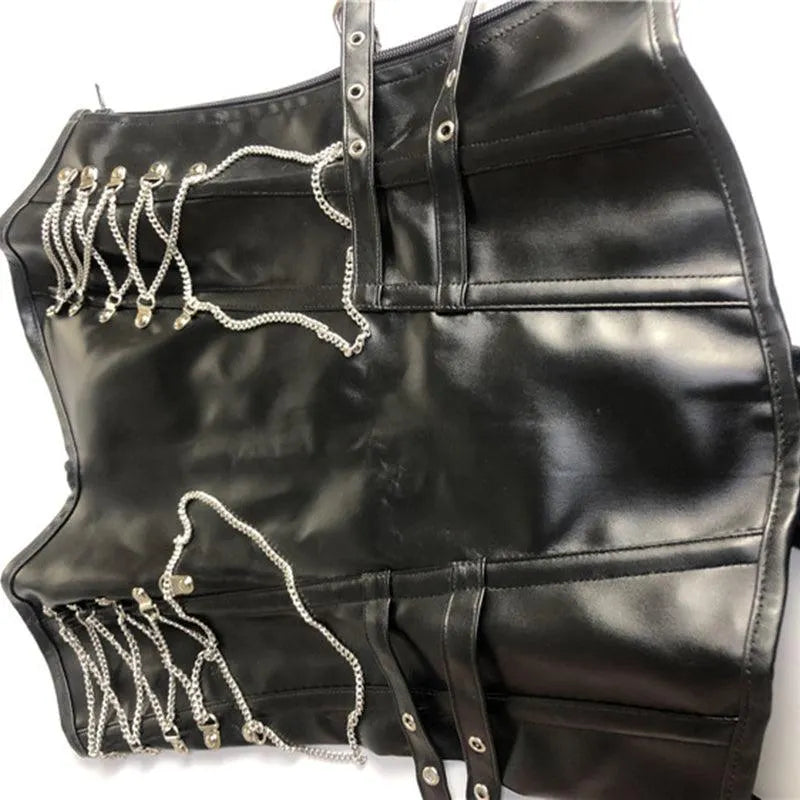 Chain Cross Corset