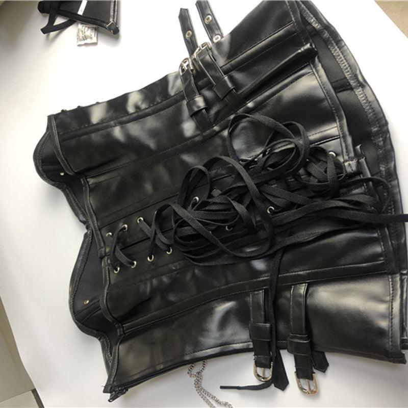 Chain Cross Corset
