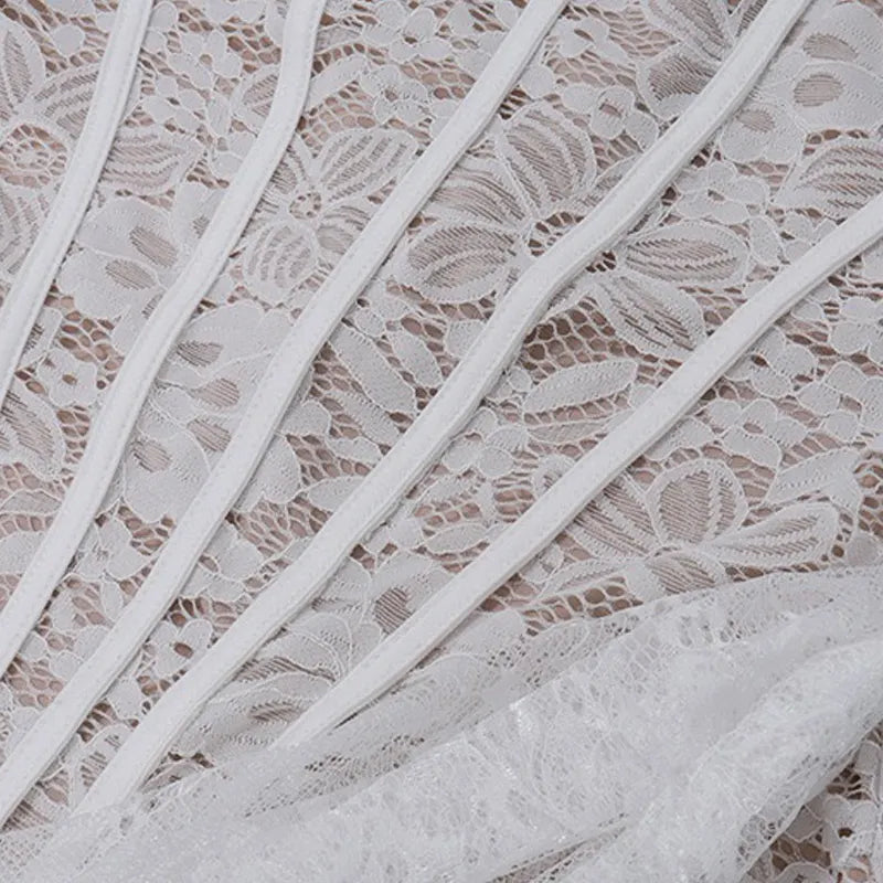 Off-Shoulder Lace Dress