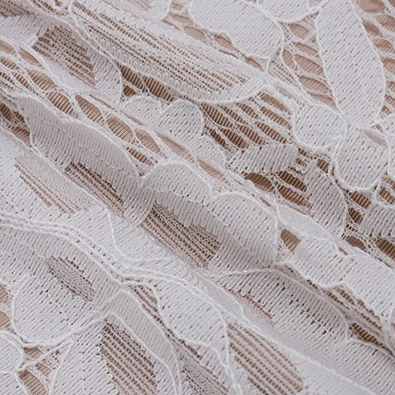 Off-Shoulder Lace Dress