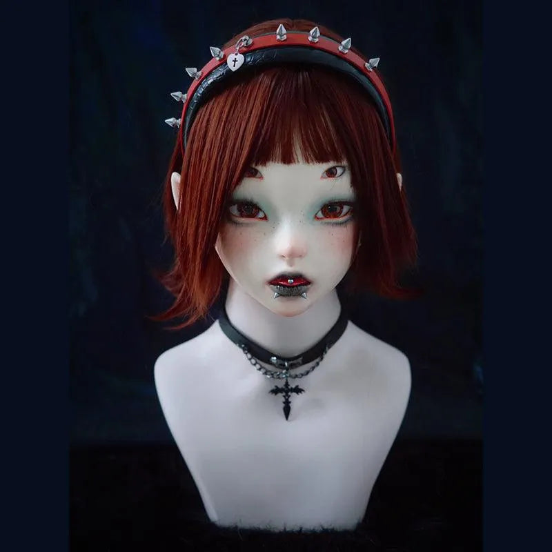 Rivet Leather Buckle Headband