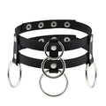 Punk Double Row Choker