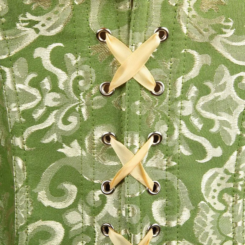 Gothic Flora Palace Strap Corset