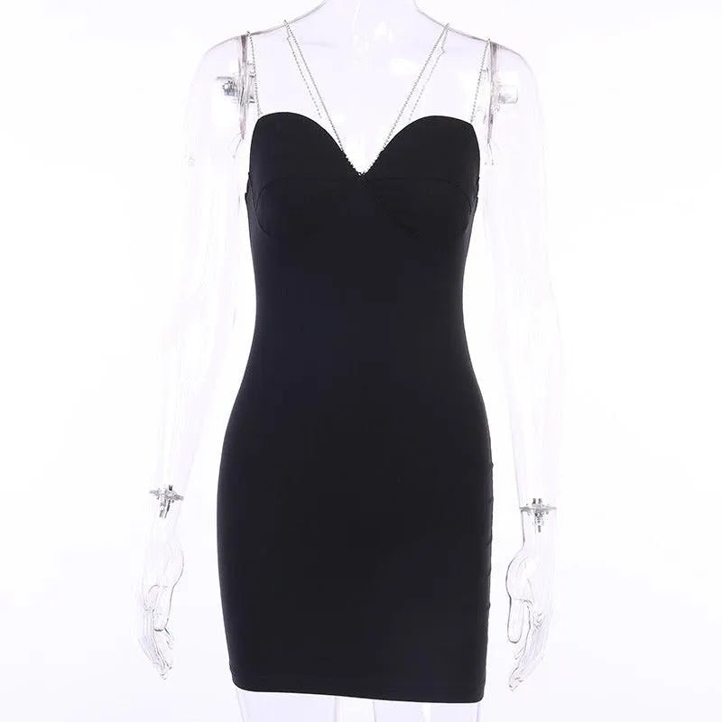 Drill Chain Belly Top and Dress