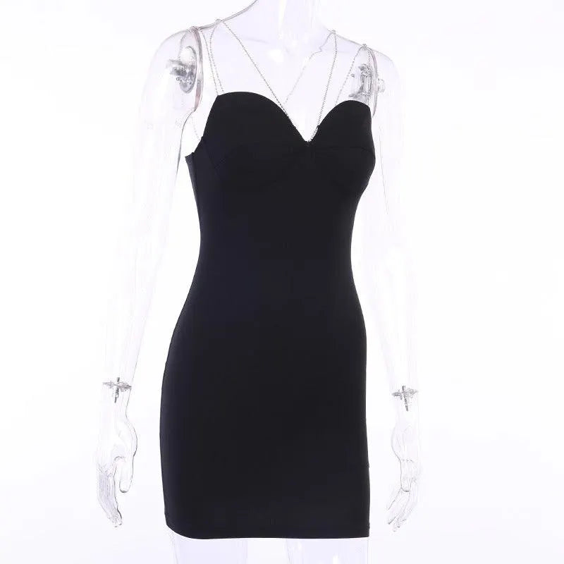 Drill Chain Belly Top and Dress