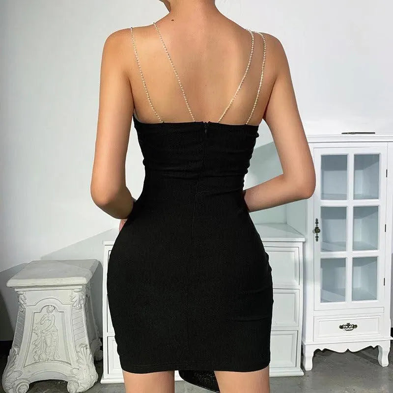 Drill Chain Belly Top and Dress
