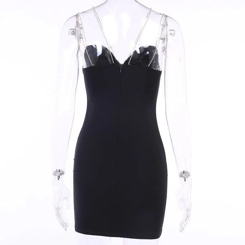 Drill Chain Belly Top and Dress