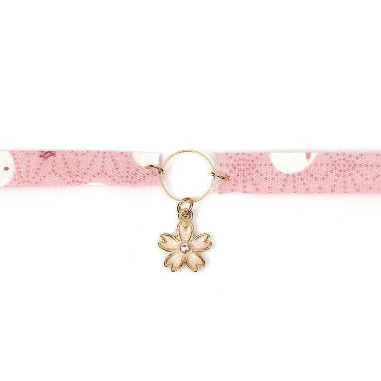 Flower Tassels Choker