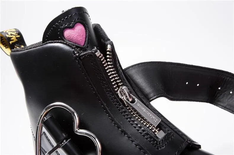 Heart Belt Boots