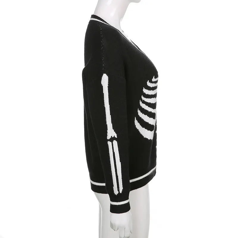 Let Me Down Slowly Skeleton Sweater