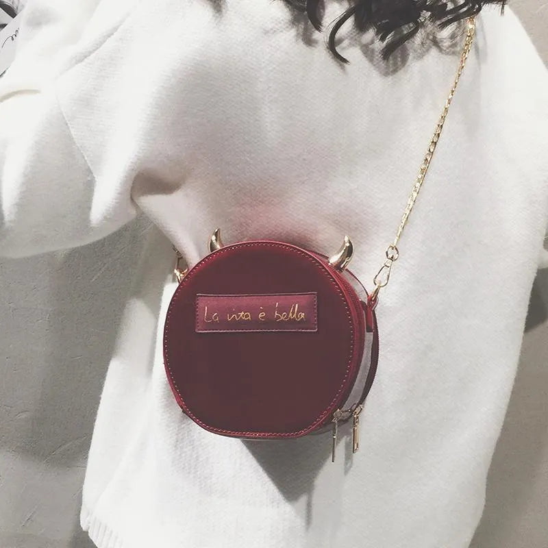 Shinning Horn Little Devil Bag