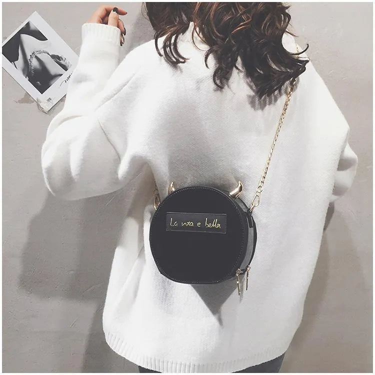 Shinning Horn Little Devil Bag
