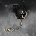 Skull Cross Heart Hair Tie