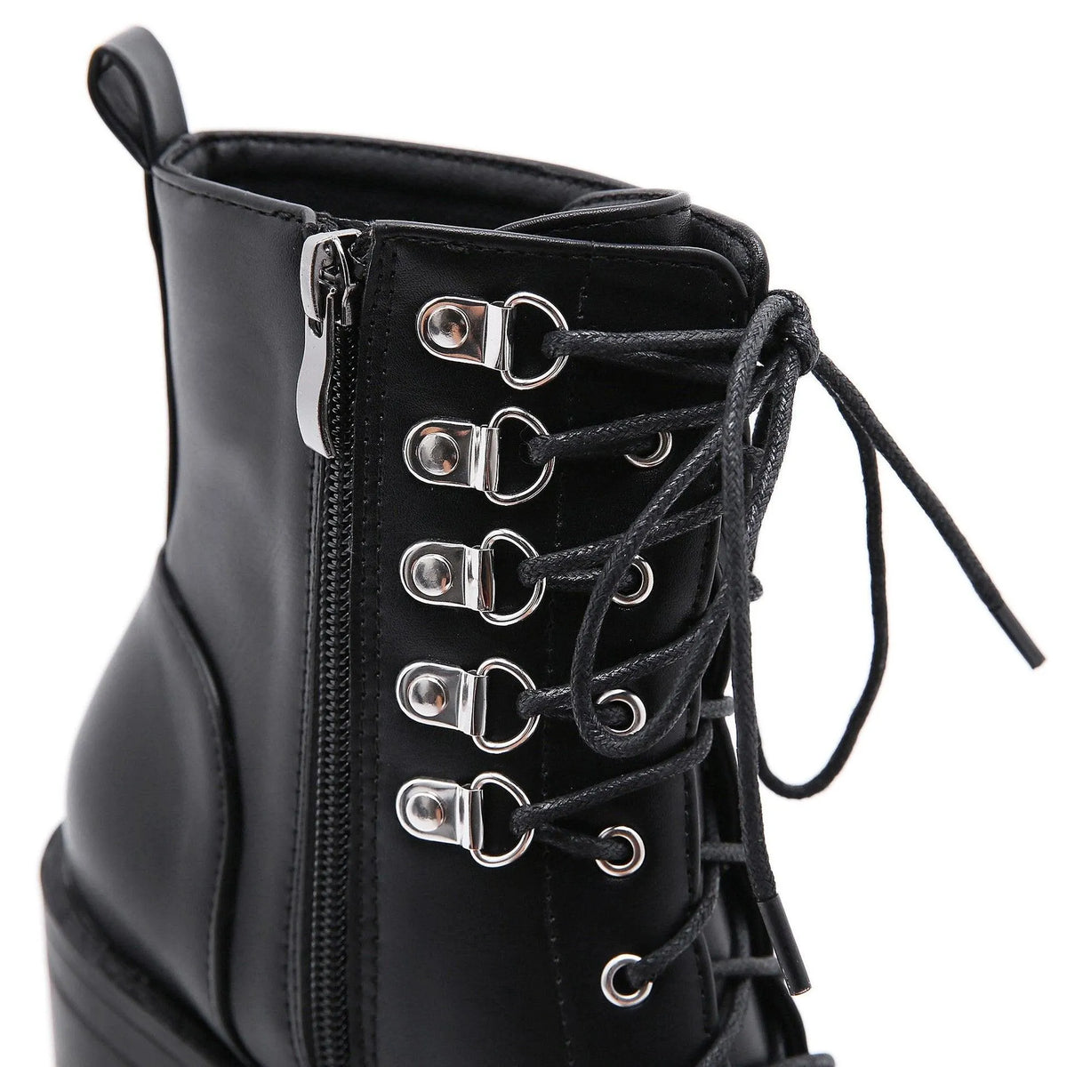 Platform Lace Up Boots
