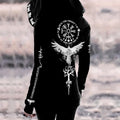Viking Totem Vintage Hoodie