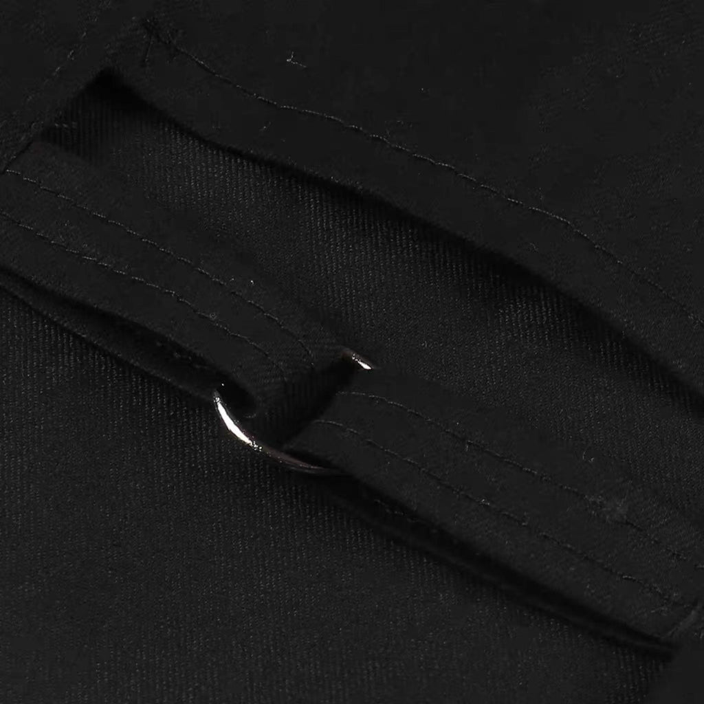 Dominate Asymmetric Goth Skirt