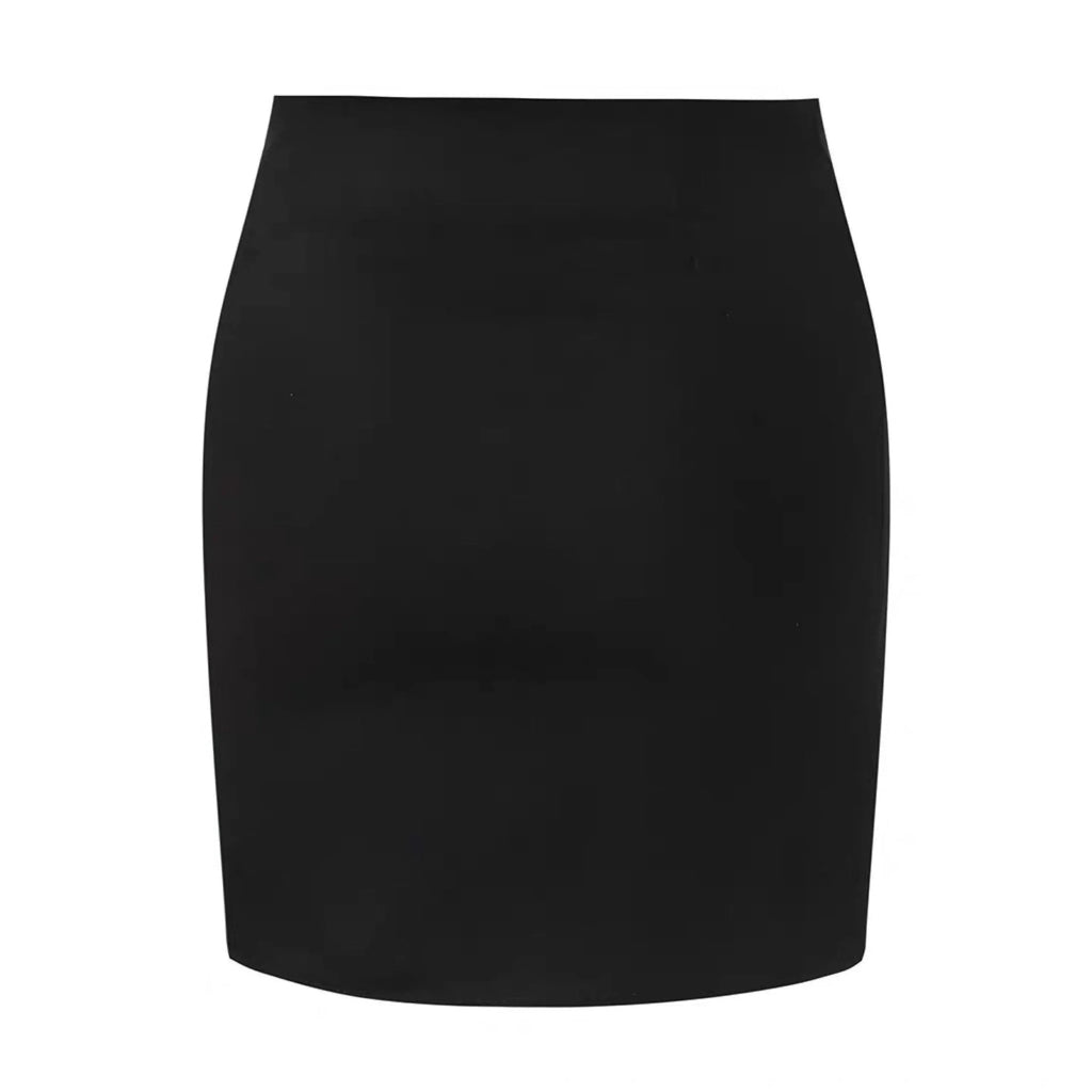 Dominate Asymmetric Goth Skirt