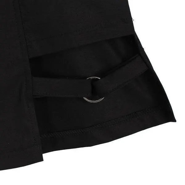 Dominate Asymmetric Goth Skirt