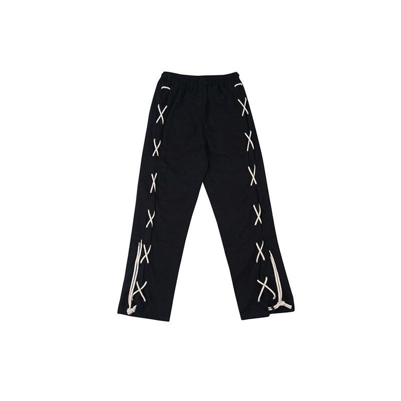 Drawstring Wide Leg Pants