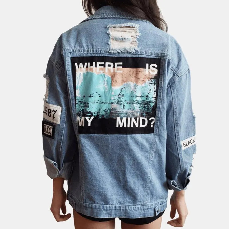 Where Is My Mind Denim Jacket