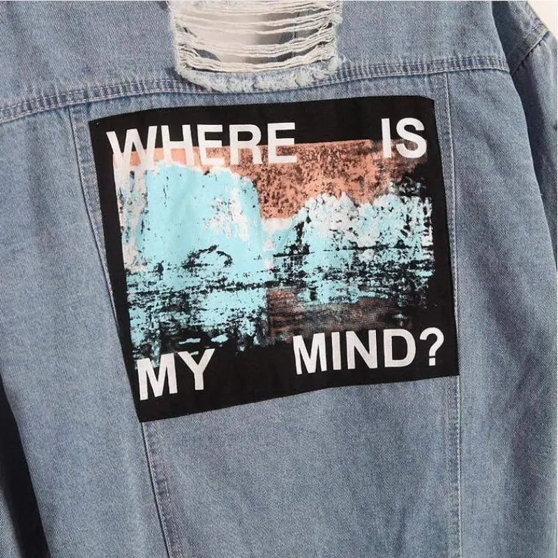 Where Is My Mind Denim Jacket