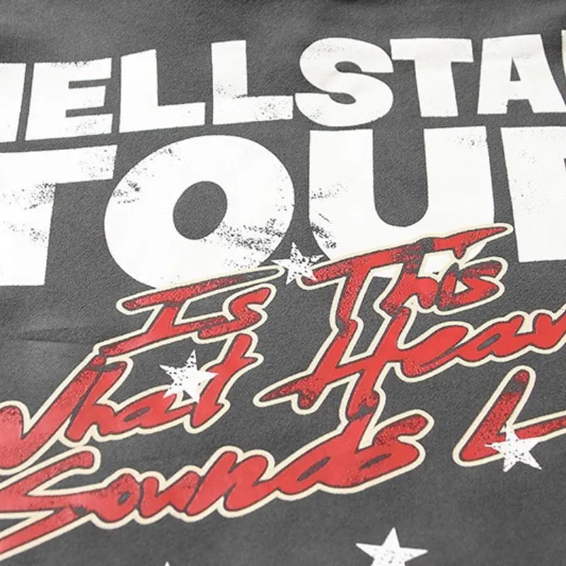 Retro Washed Hellstar Hoodie