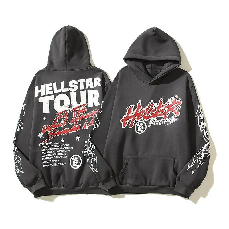Retro Washed Hellstar Hoodie