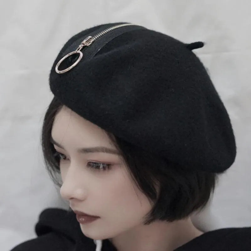 Chain Rose Beret