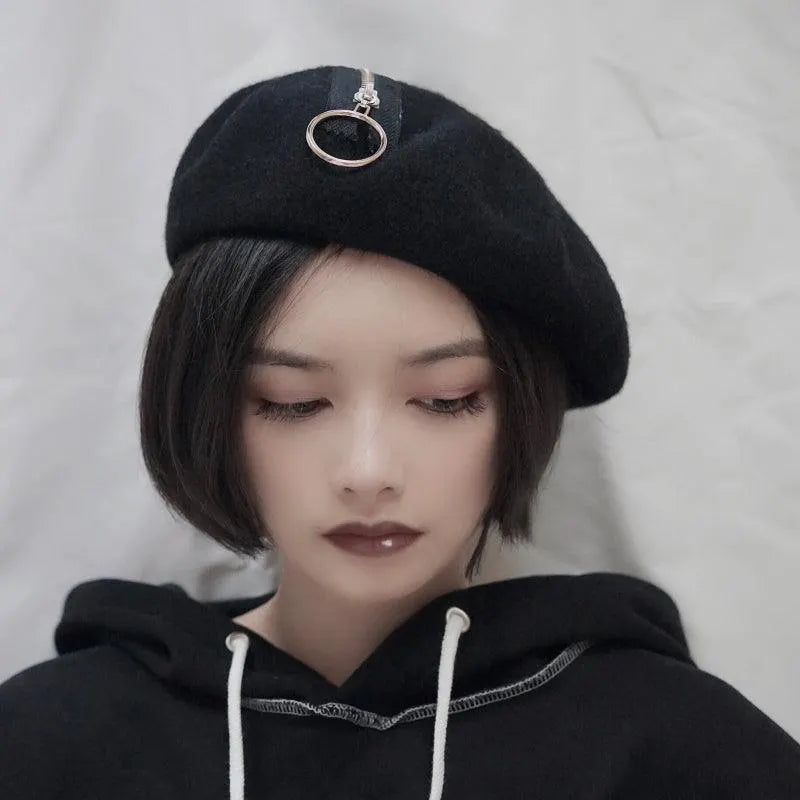 Chain Rose Beret