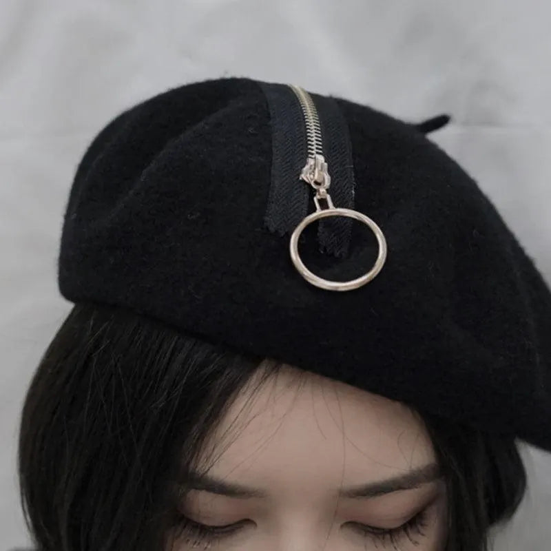 Chain Rose Beret