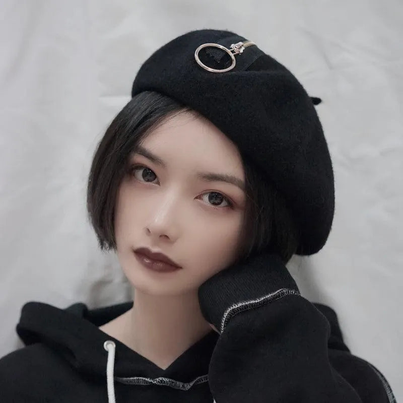 Chain Rose Beret
