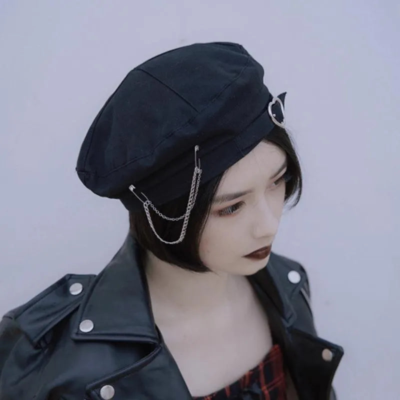 Chain Rose Beret