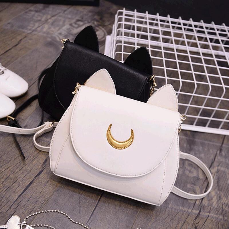 Cute Cartoon Cats Crossbody Bag