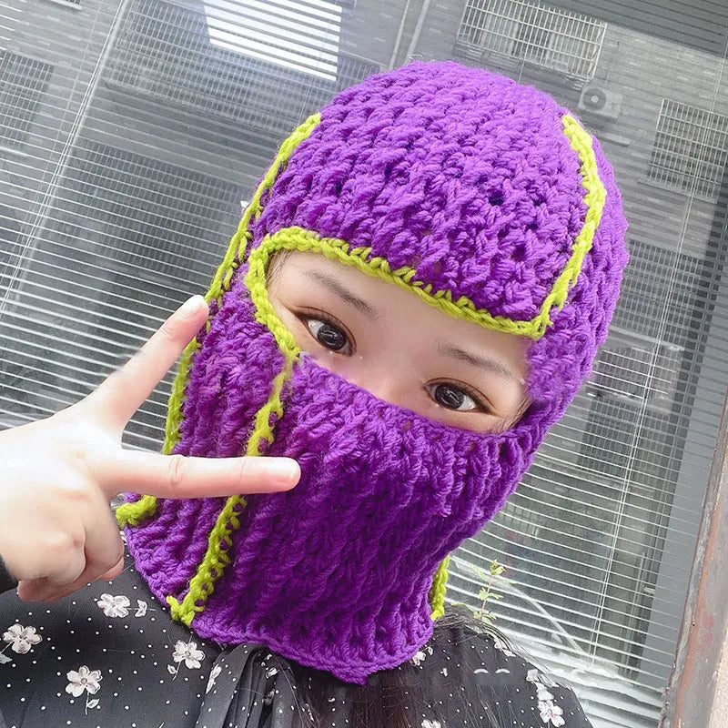 Right After Her Ski Mask