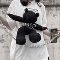 It's My Way Bear Chain Plush Bag