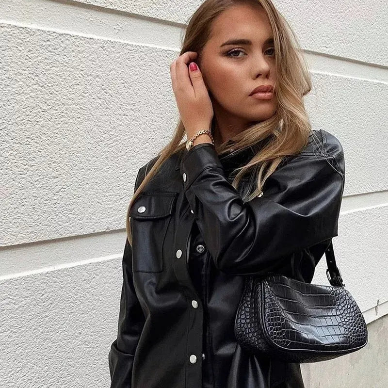 Weekend Flirt PU Jacket