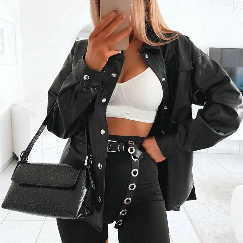 Weekend Flirt PU Jacket