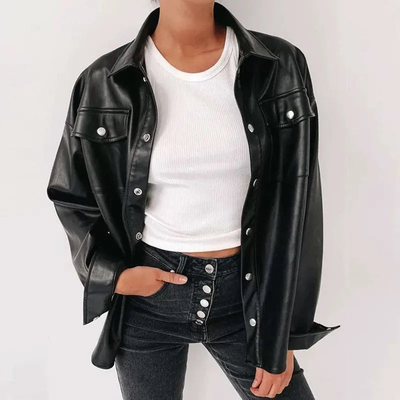 Weekend Flirt PU Jacket