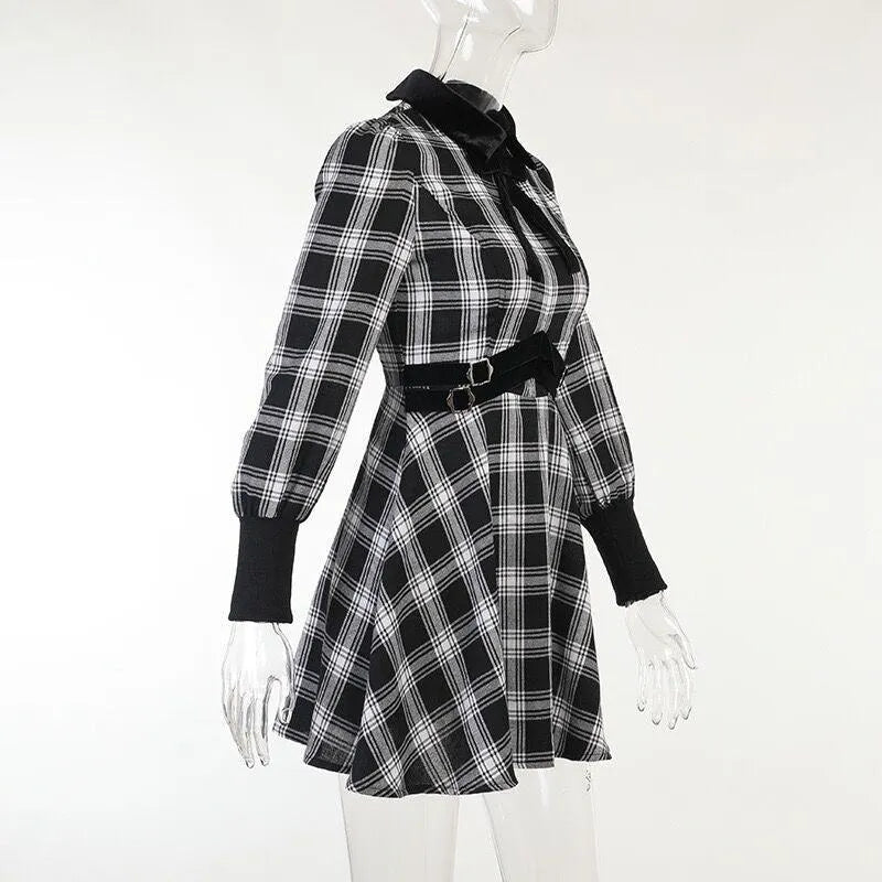 Camilla's Retro Plaid Dress