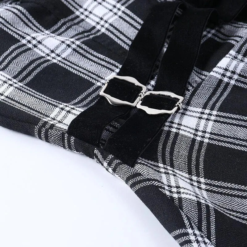 Camilla's Retro Plaid Dress