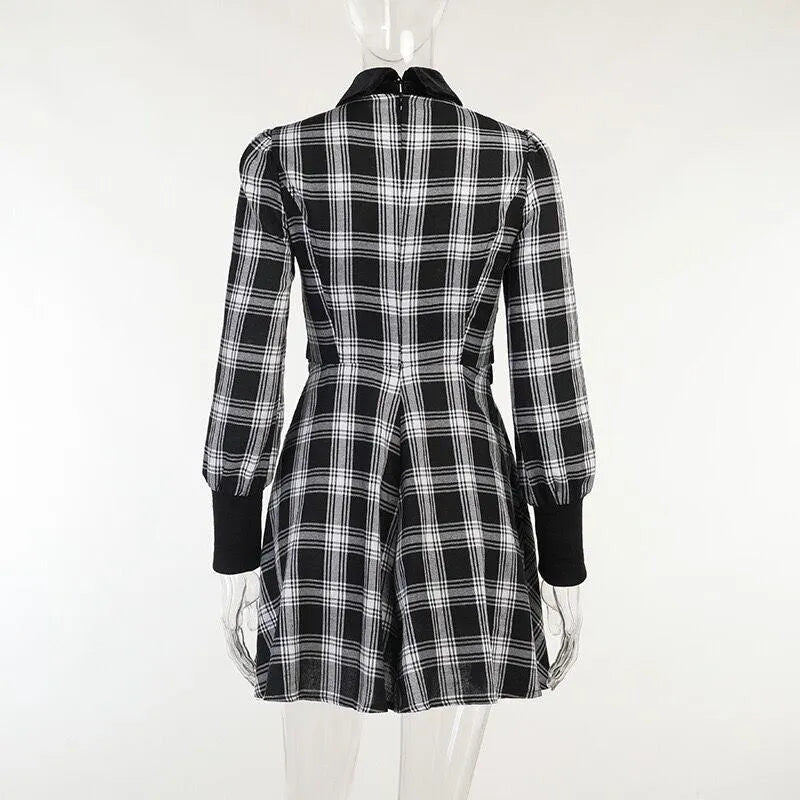 Camilla's Retro Plaid Dress