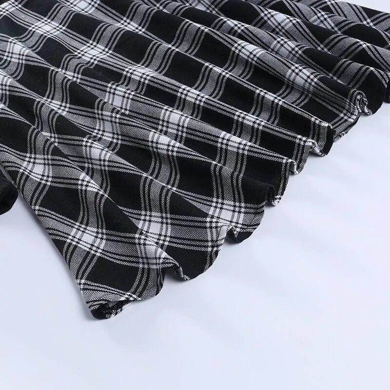 Camilla's Retro Plaid Dress
