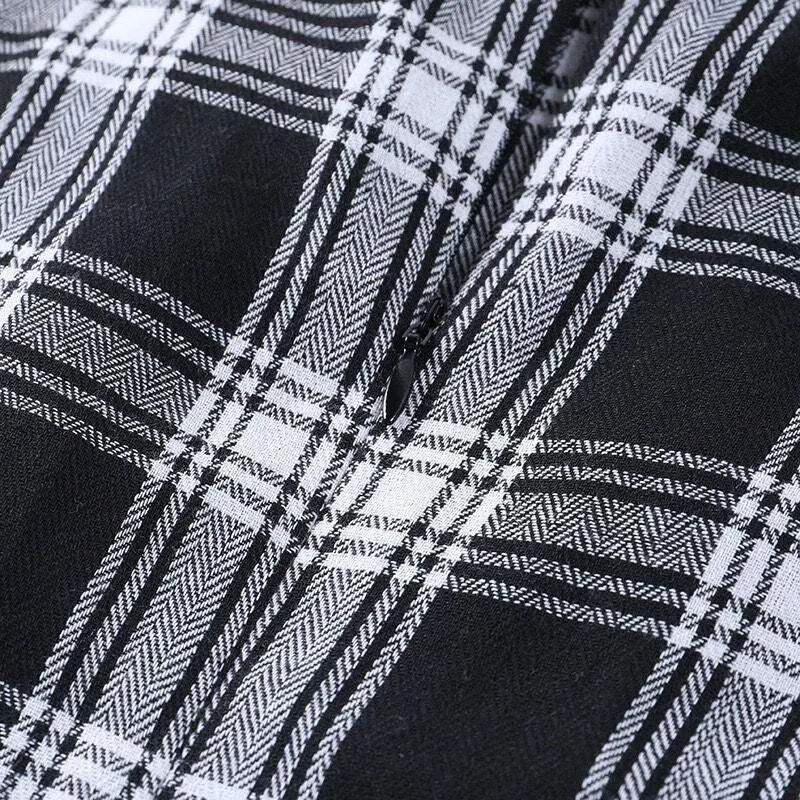 Camilla's Retro Plaid Dress