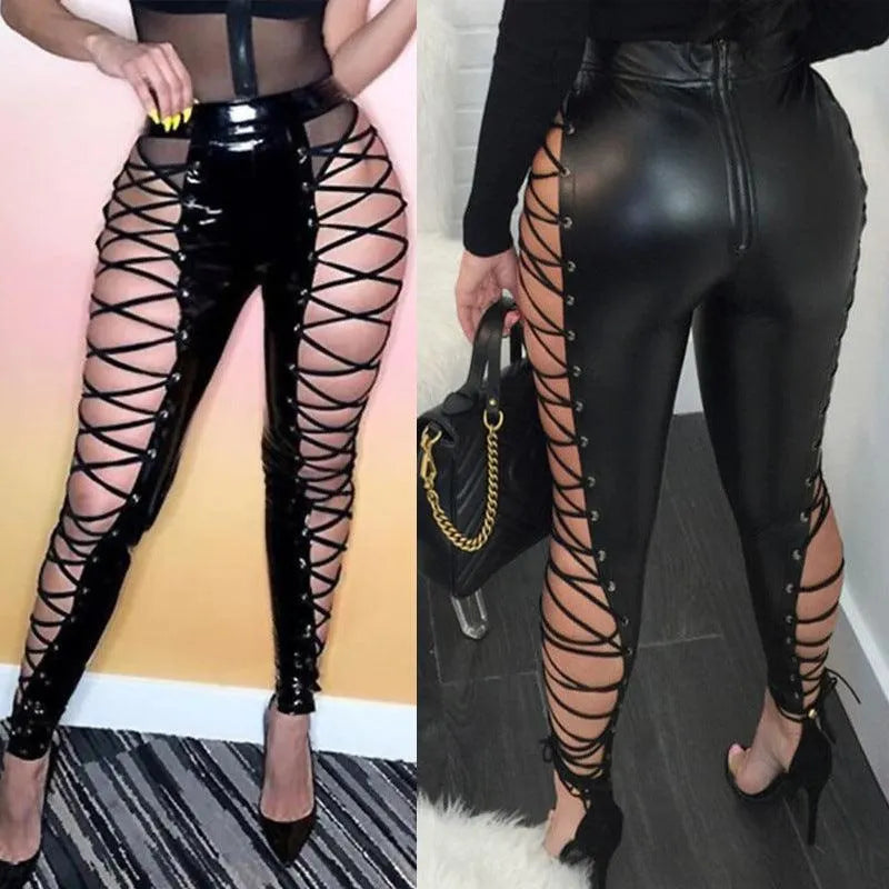 Strap-on Slim Pants